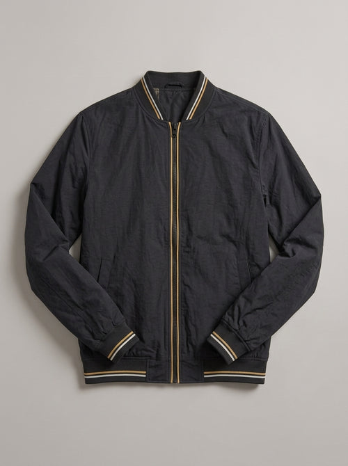 JOHN - Bomber ligera con ribetes™