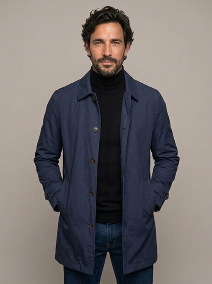 MARCOS - Gabardina cortavientos impermeable™