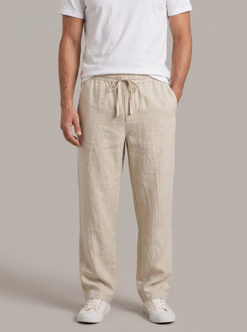 IVÁN - Pantalones lino anchos™
