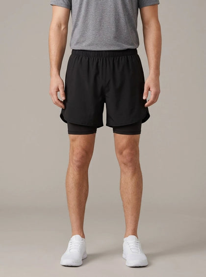 JUAN - Bermuda deportiva de doble capa™