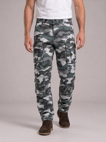 BERNARDO - Pantalón cargo holgado de tiro alto™