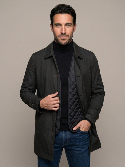 MARCOS - Gabardina cortavientos impermeable™