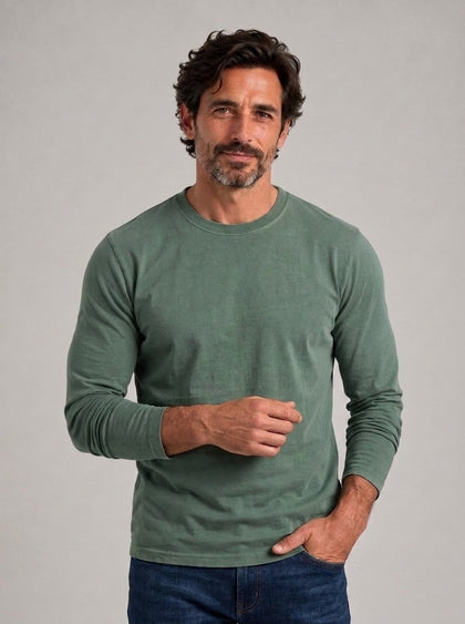 ROMÁN - Camiseta de manga larga efecto lavado™