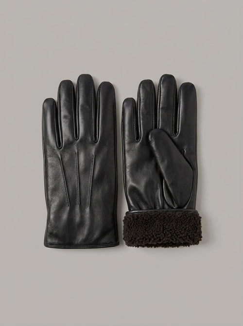 RICARDO - Guantes vintage con forro polar™