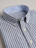 IBON camisa Oxford de rayas - detalle