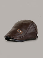 LEONARDO - Gorra plana piel™