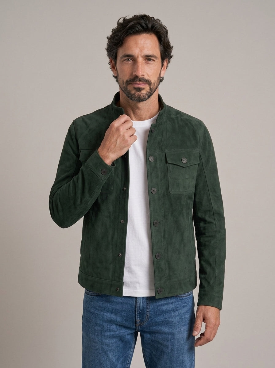 LUCAS - Chaqueta ligera aterciopelada™