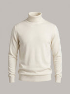 CECILIO jersey de punto con cuello alto - Blanco
