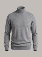 CECILIO jersey de punto con cuello alto - Gris