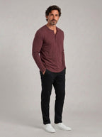 HERNÁN - Camiseta henley de manga larga