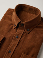 XABIER camisa de pana - detalle