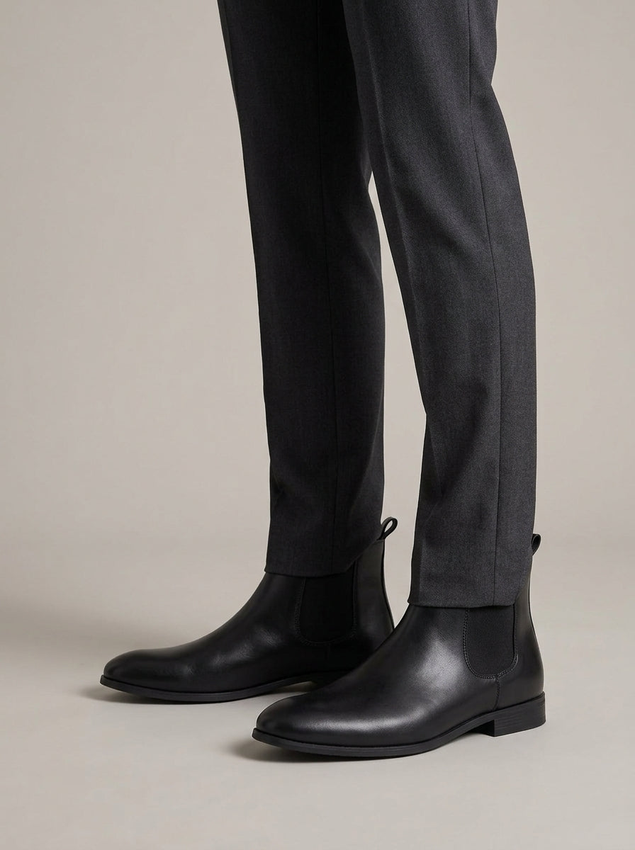 JOSÉ CRISTÓBAL - Botines Chelsea de piel