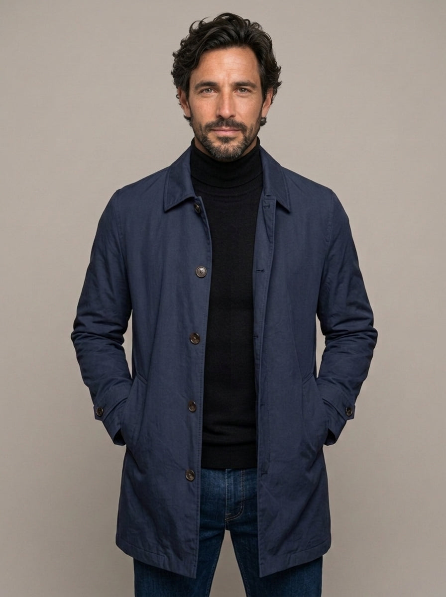 MARCOS - Gabardina cortavientos impermeable™