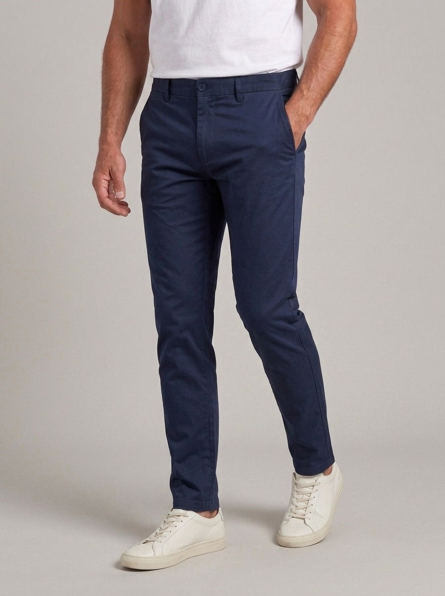 JAVIER - Pantalón de vestir de algodón elástico™