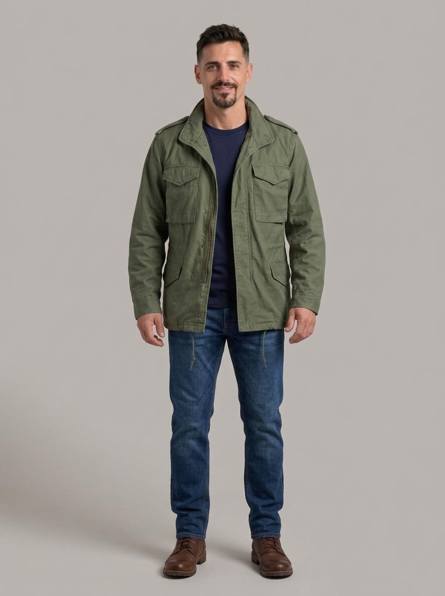 BENJAMÍN verde militar - cuerpo entero
