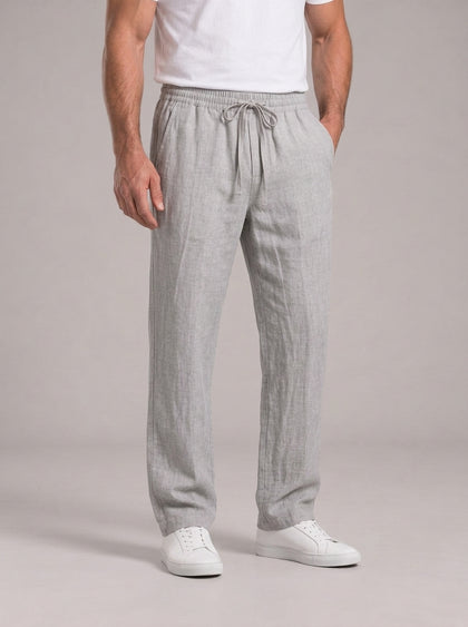 IVÁN - Pantalones lino anchos™