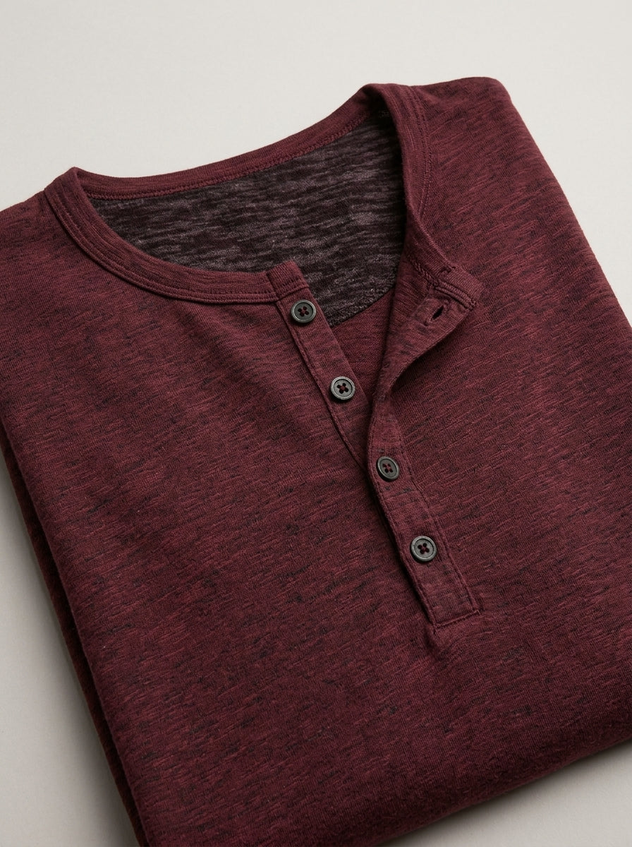 HERNÁN camiseta henley - detalle