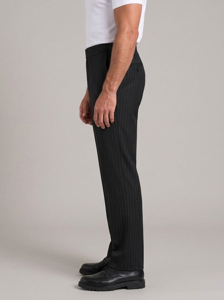 FABIO pantalones vestir texturizados - cuerpo entero