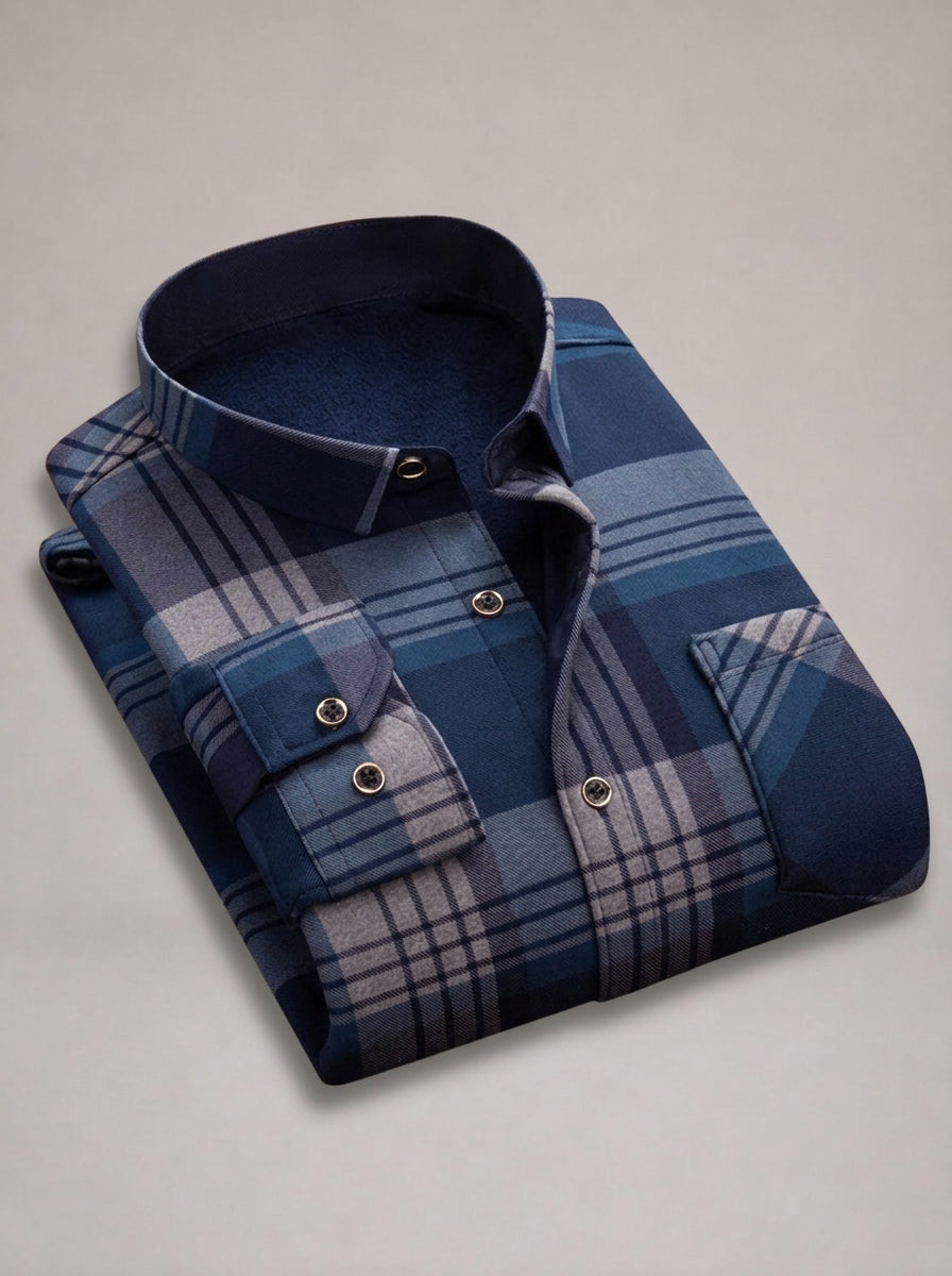 IÑAKI - Camisa de franela forrada