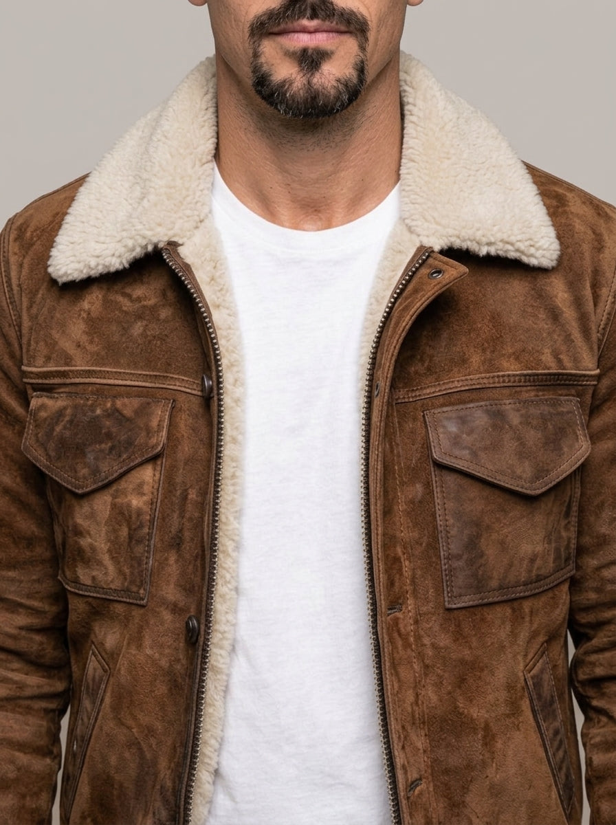 VICENTE marrón - detalle