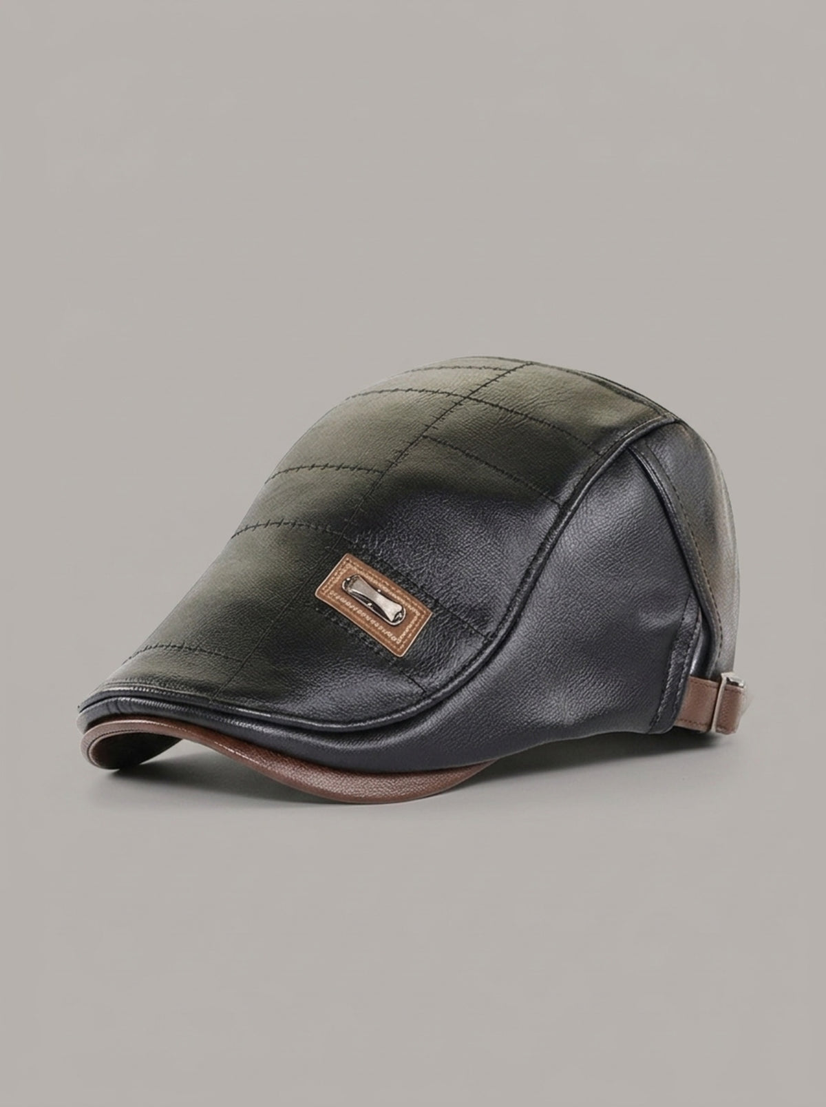 LEONARDO - Gorra plana piel™