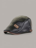 LEONARDO - Gorra plana piel™