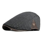 FRANCISCO - Gorra plana retro Gris