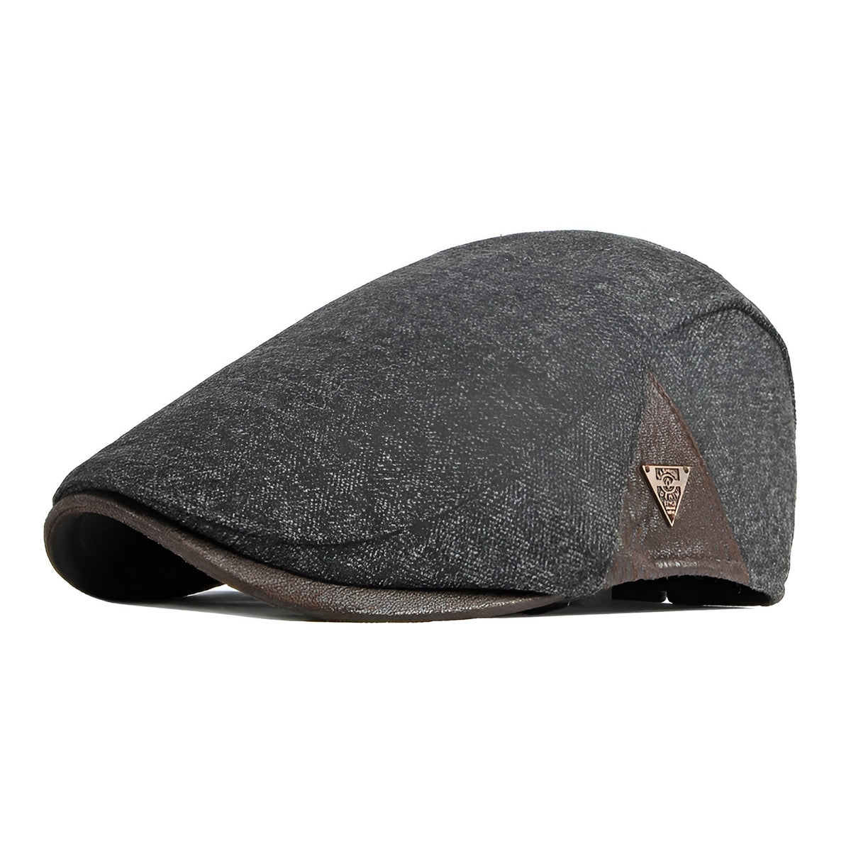 FRANCISCO - Gorra plana retro Gris