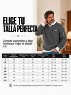 FERNANDO - Jersey con cuello elevado y media cremallera™