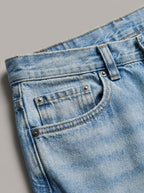 Kami - Pantalon denim baggy japonais