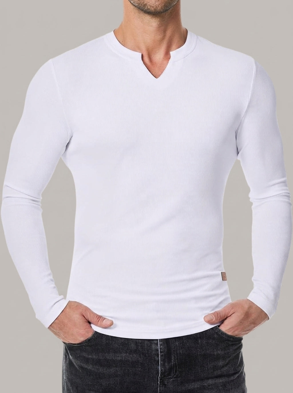 POL - Camiseta acanalada cuello™