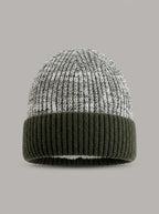 KIKO - Gorro con vuelta Verde militar
