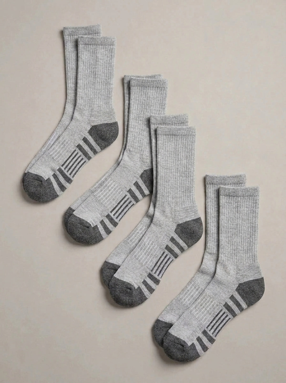 JUAN MARIANO - Calcetines deportivos (pack de 5 pares) - Gris