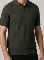 PELAYO - Polo acanalado estructurado™