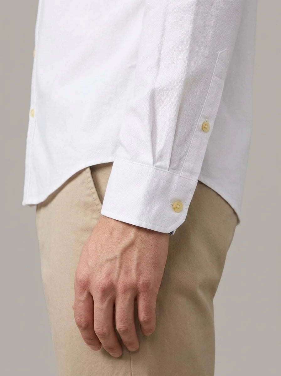 JON - Camisa Oxford de algodón