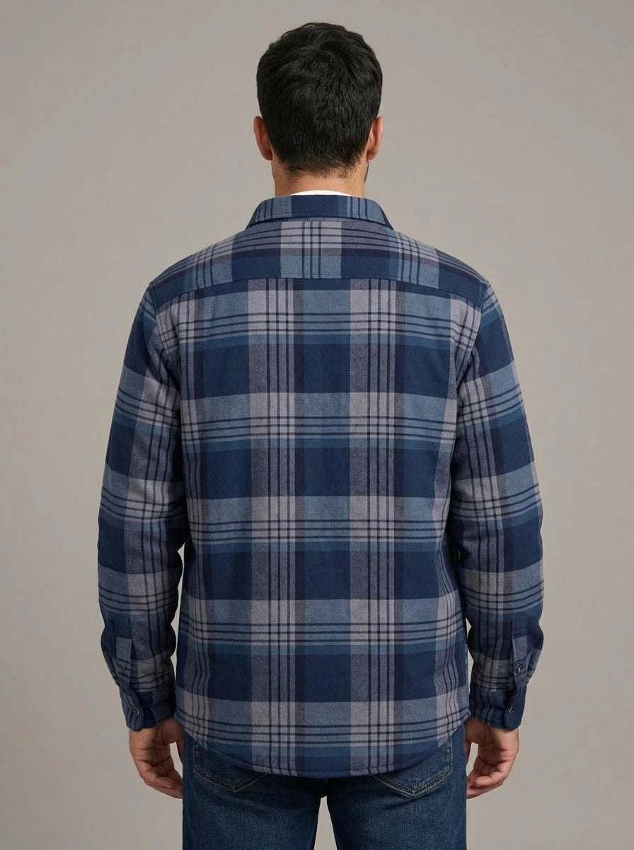 IÑAKI - Camisa de franela forrada