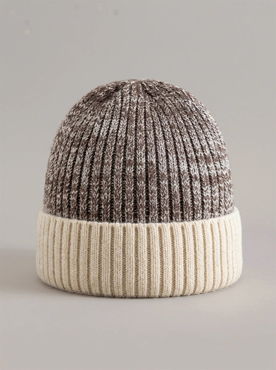 KIKO - Gorro con vuelta Marrón