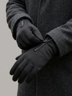 PEDRO ÁNGEL guantes térmicos táctiles - puestos, detalle de las manos