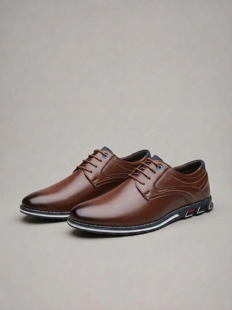 JESÚS JAVIER zapatos de vestir con cordones - color marrón