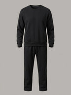 FABIÁN - Conjunto de sudadera y pantalón - Negro