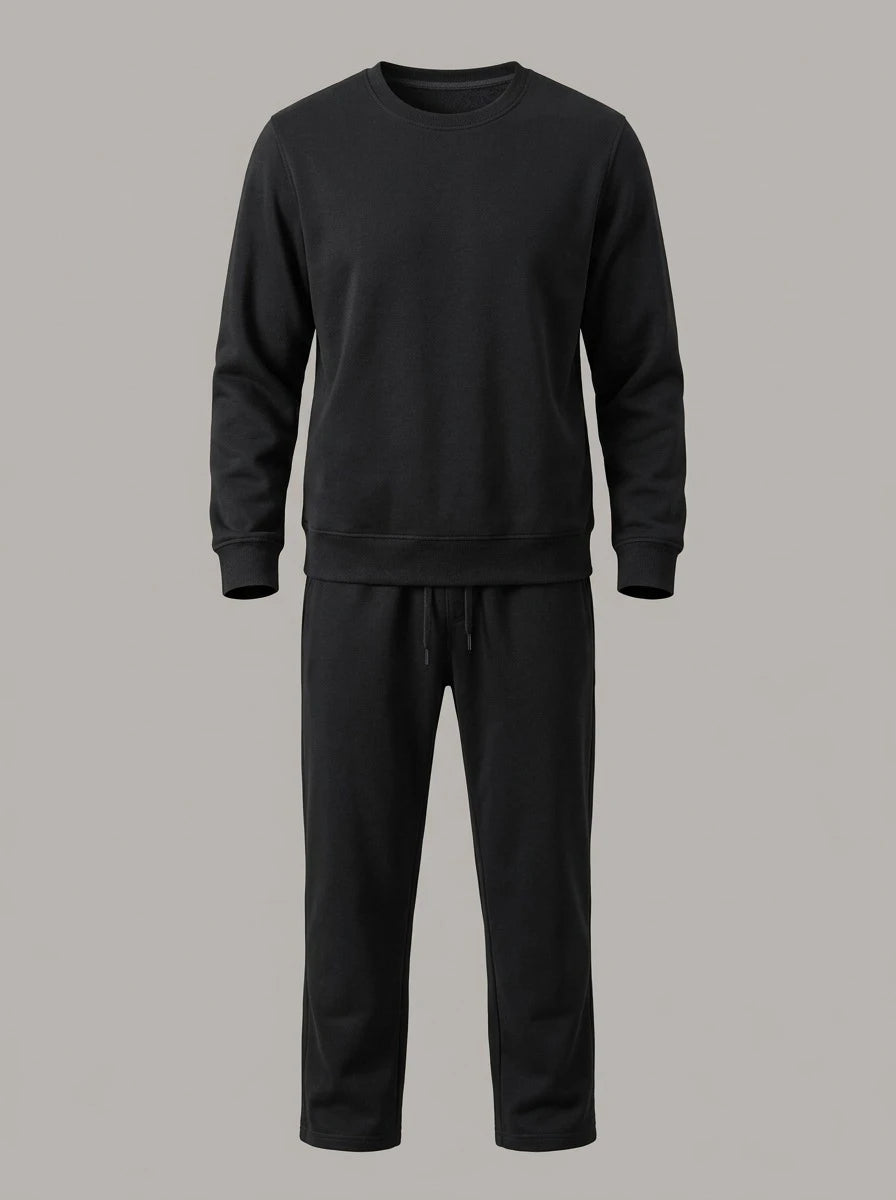 FABIÁN - Conjunto de sudadera y pantalón - Negro