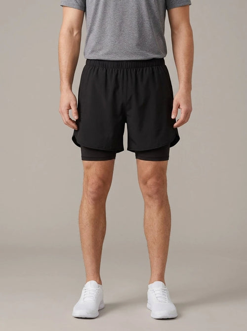 JUAN - Bermuda deportiva de doble capa™