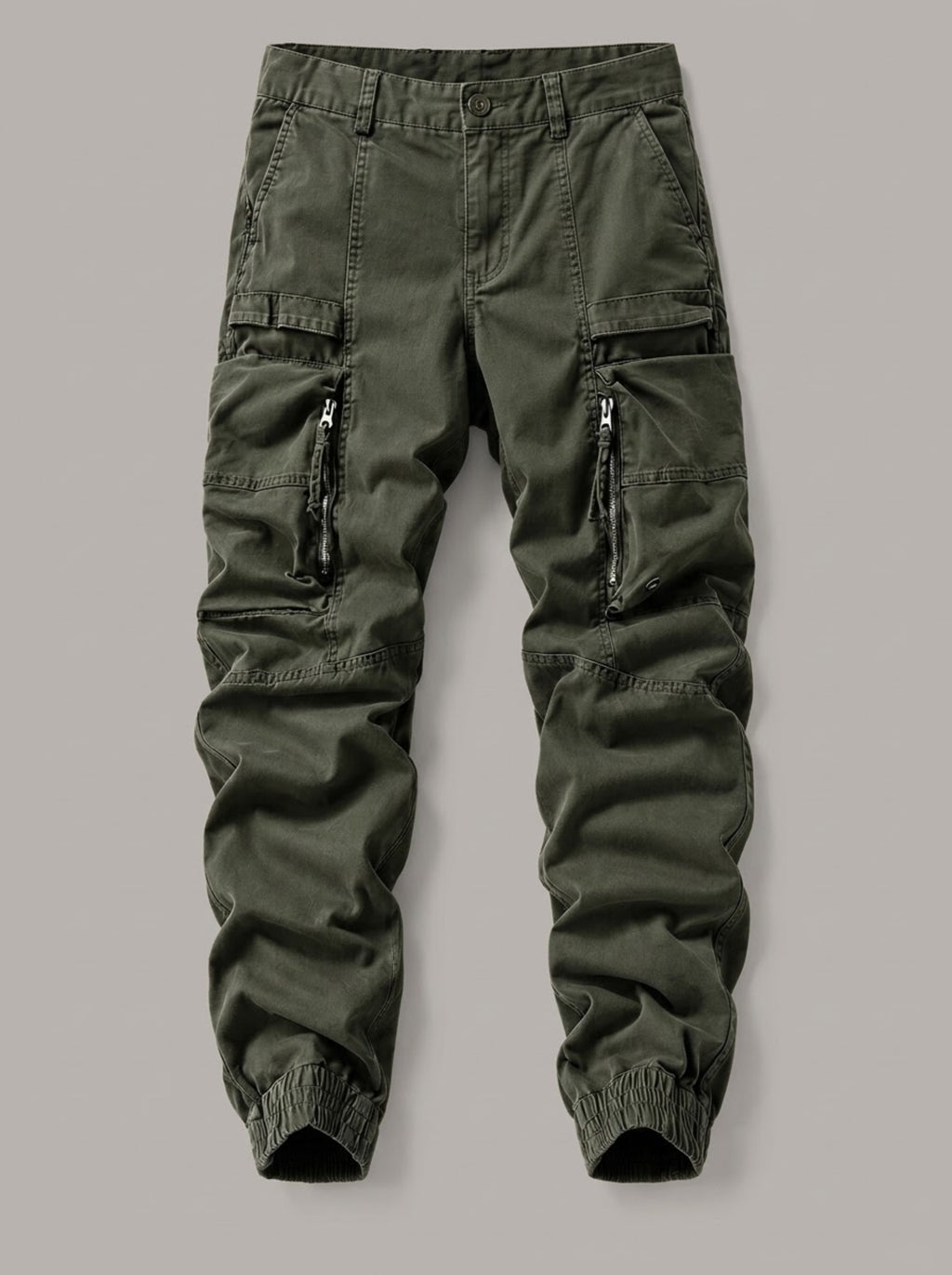 GREGORIO pantalón cargo verde militar