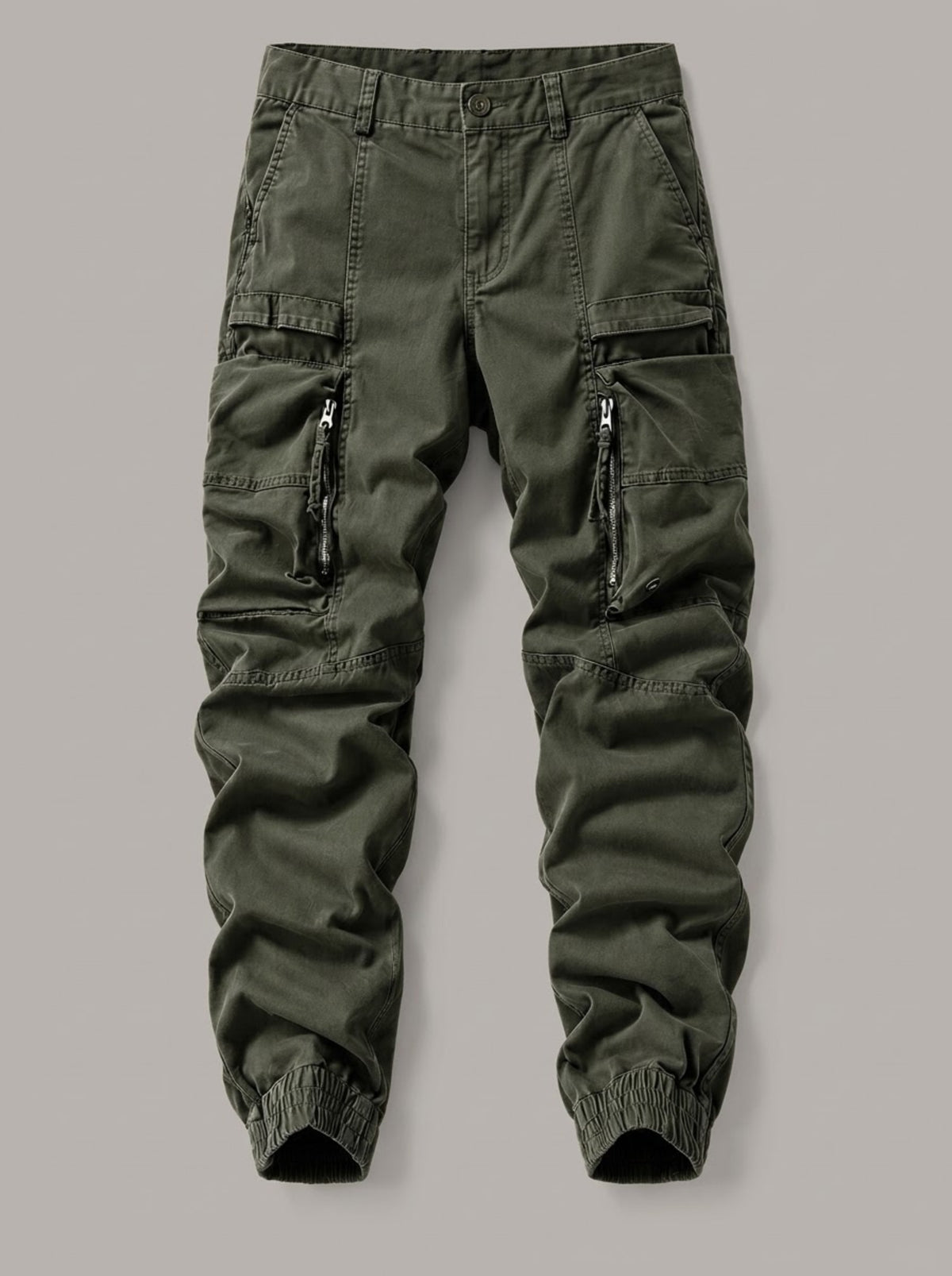 GREGORIO pantalón cargo verde militar