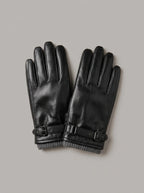 JUAN LUIS guantes de vestir con hebilla - color negro