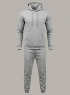 ÁNGEL ANTONIO - Chándal de sudadera con capucha - Gris