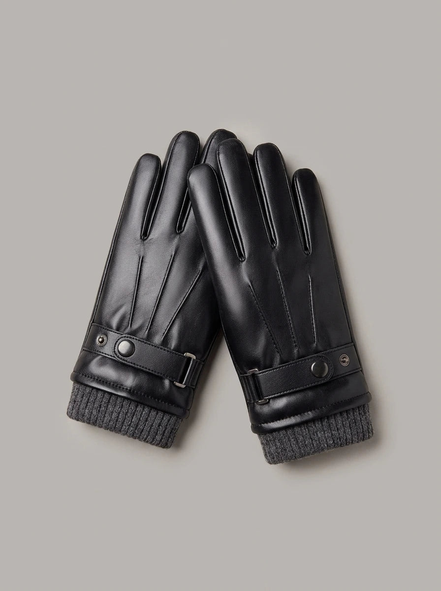 LUIS CARLOS - Guantes de vestir Negro