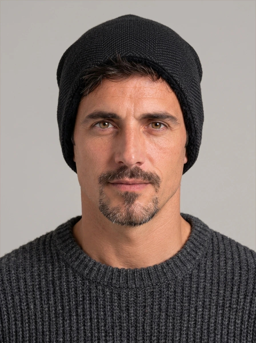 JUANMI - Gorro holgado puesto, de frente
