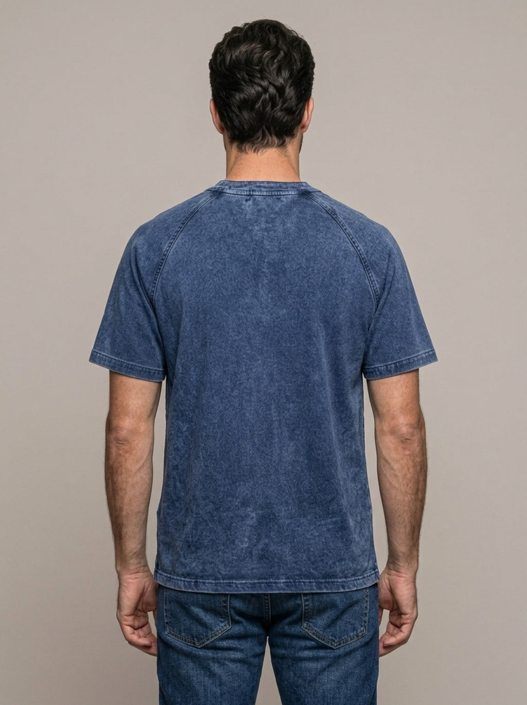 LUIS - Camiseta Henley lavada™