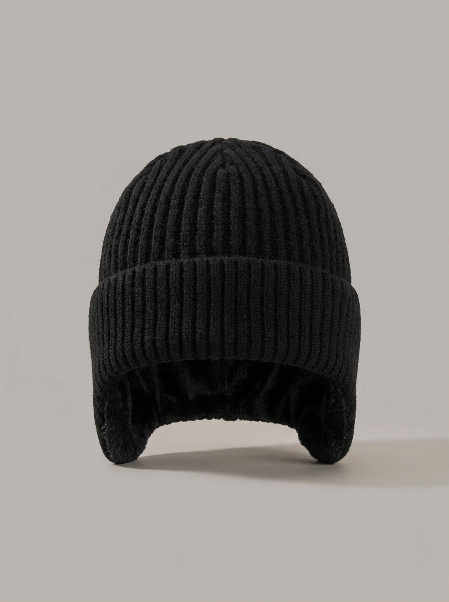 TITO - Gorro con orejeras Negro